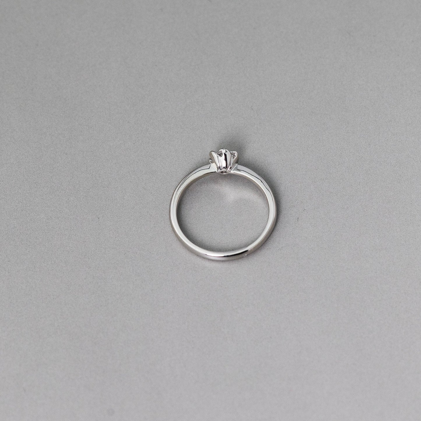 0.2ct(SIクラス)花枠ラボグロウンダイヤモンドリング