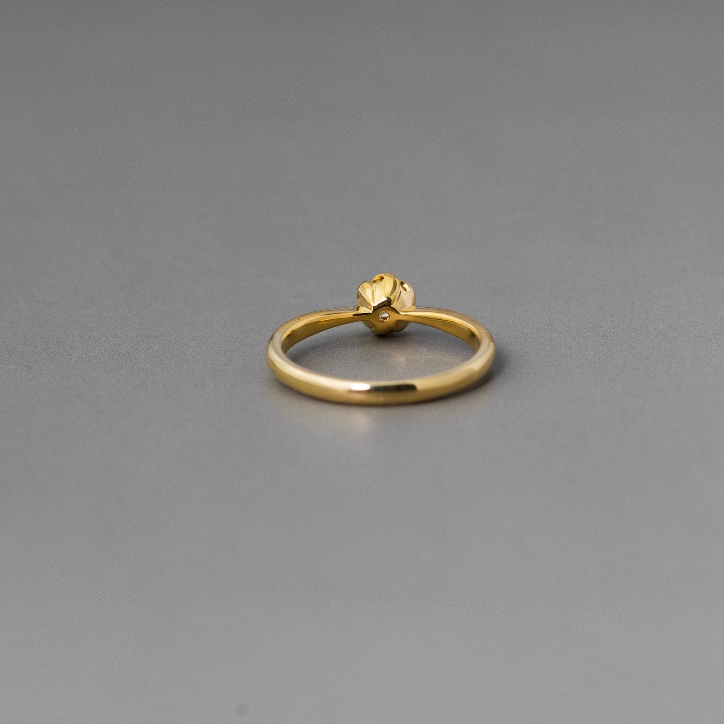0.2ct(SIクラス)花枠ラボグロウンダイヤモンドリング