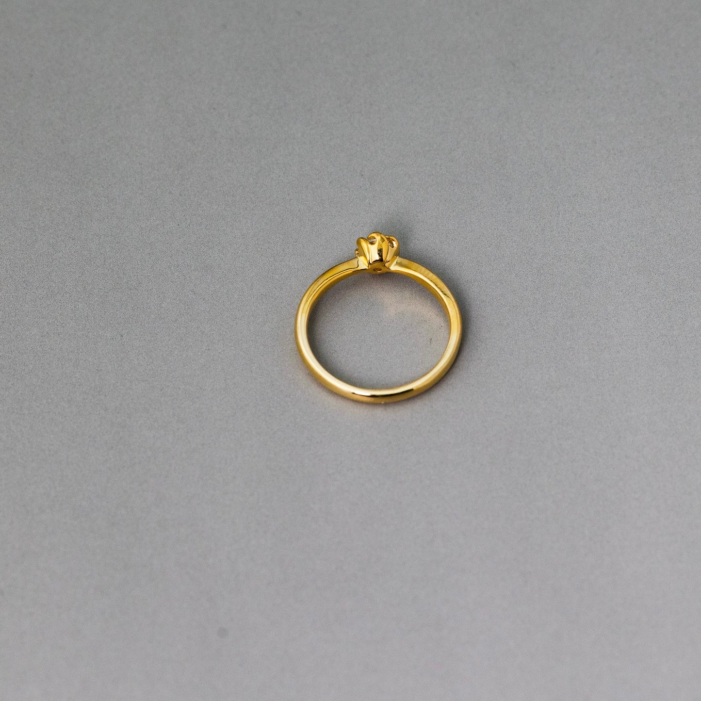 0.2ct(SIクラス)花枠ラボグロウンダイヤモンドリング