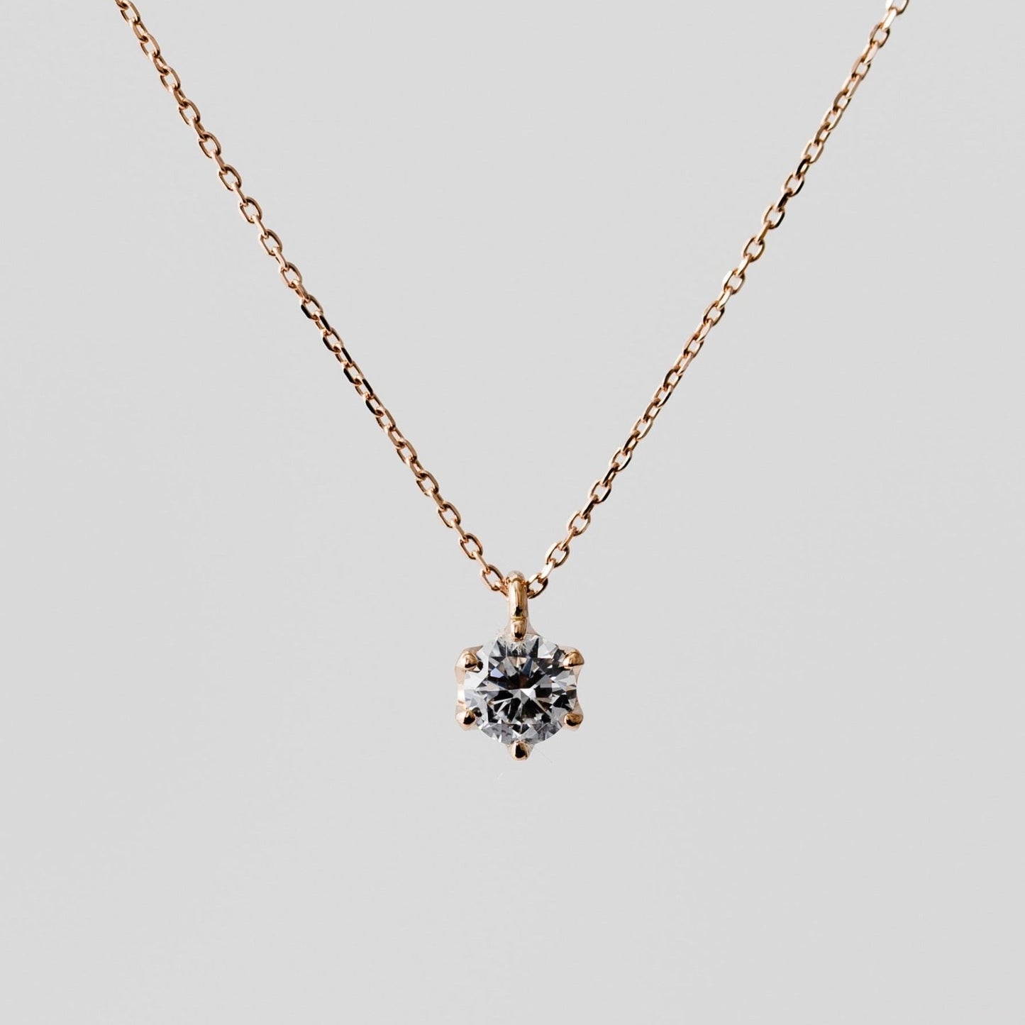 0.3ct(VSクラス)ラボグロウンダイヤモンドネックレスのコピー