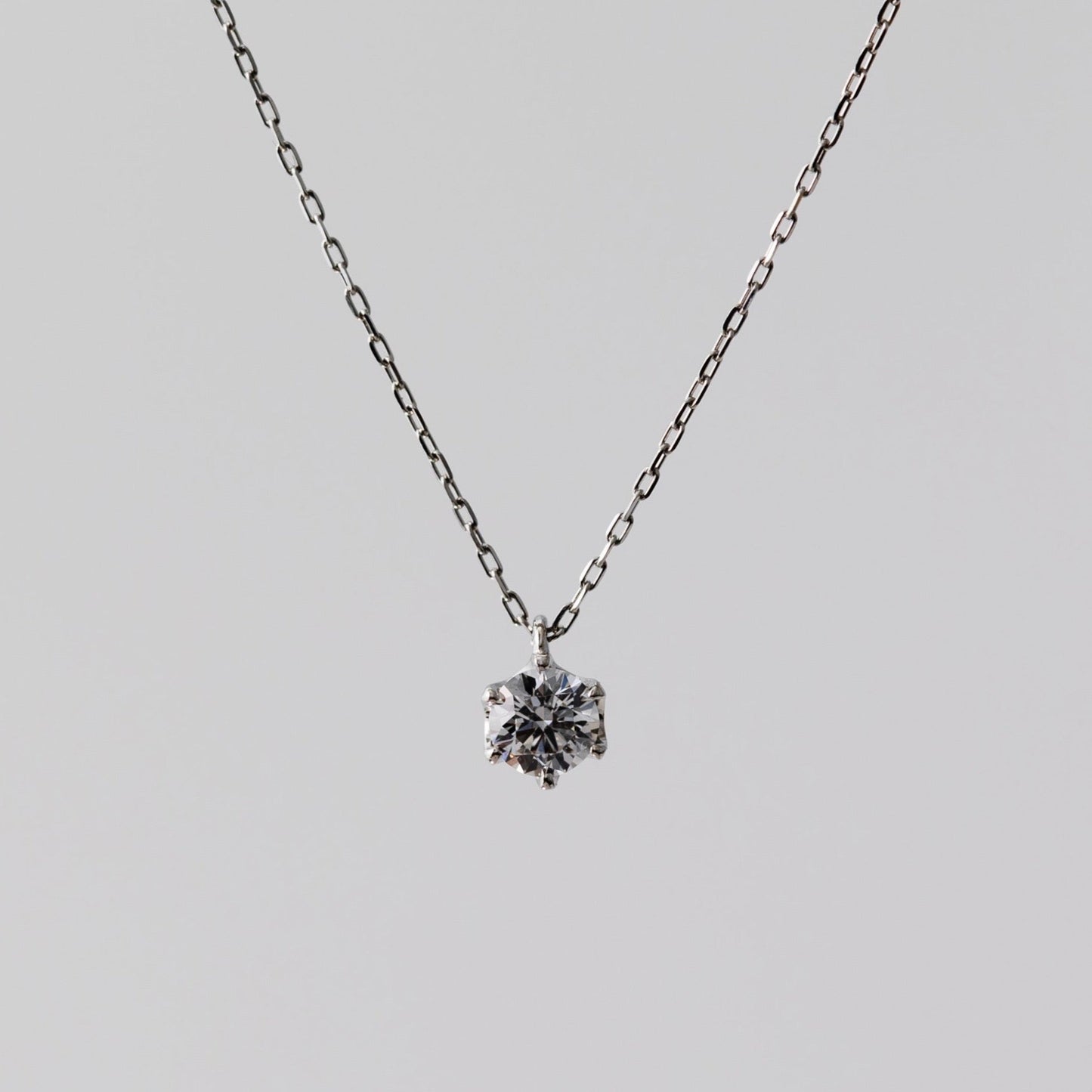 0.3ct(VSクラス)ラボグロウンダイヤモンドネックレスのコピー
