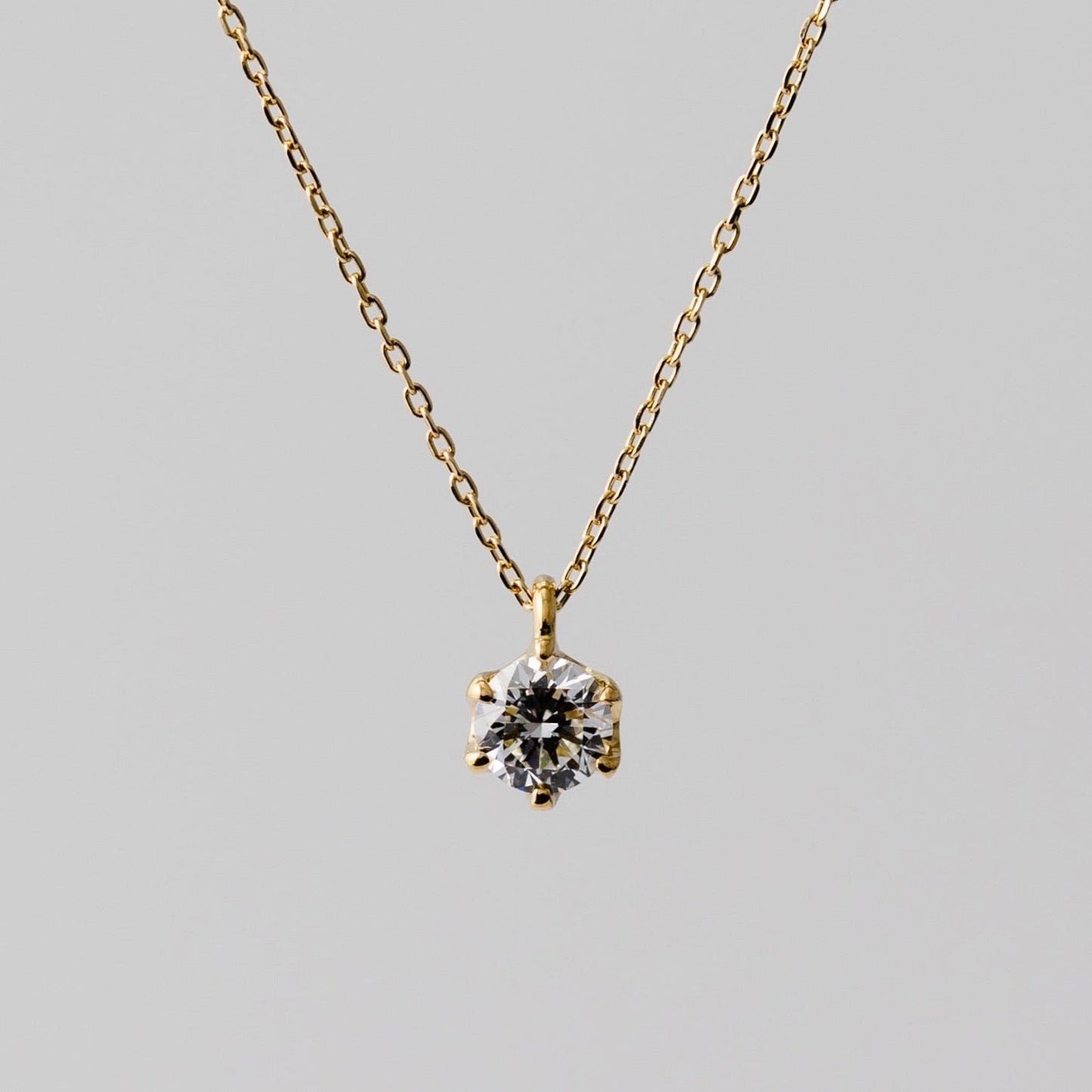 0.3ct(VSクラス)ラボグロウンダイヤモンドネックレスのコピー
