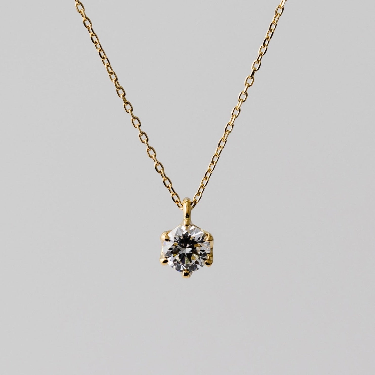 0.3ct（SIクラス）ラボグロウンダイヤモンドネックレス – diamond jewelry akari